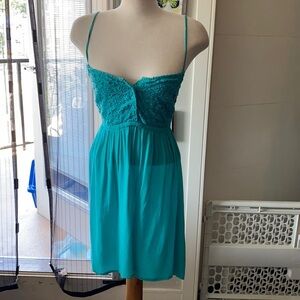 Bright open back summer dress